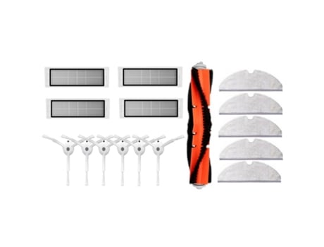 Para Xiaomi Roborock S50 S51 S55 S5 S6 piezas de aspiradora cepillo lateral filtro Hepa cepillo principal accesorios de paños de fregona