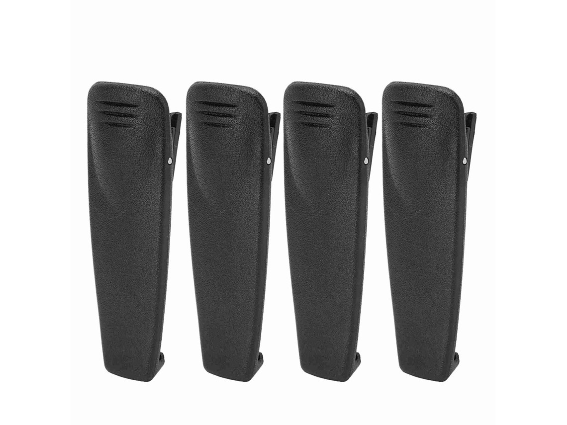 4pcs Clip De Cinto Para Rádio 2 Vias Portátil Substituto Para Motorola Drv2020 Xtni Cp1800 Preto