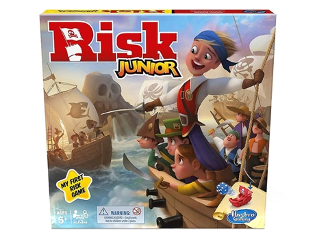 Juego Educativo HASBRO Risk Junior (Edad Mínima: 5 Años - 4,1 x 33,3 x 26,7 cm)