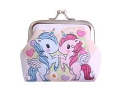 Monedero de unicornio para niñas y estudiantes, minibolso de unicornio, 1 Truyuety