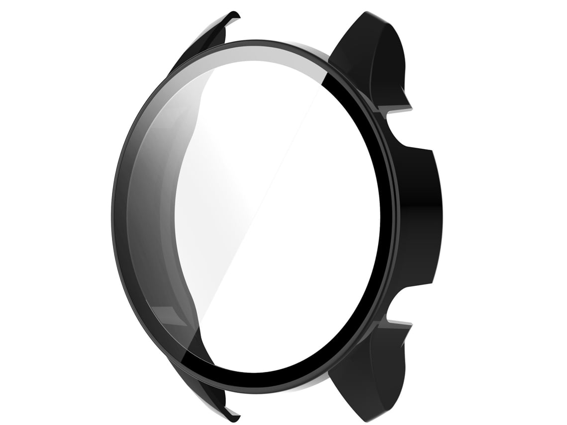Estuche Protector De Plástico Para Reloj Deportivo Con Película Templada, Protector De Pantalla, Marco Negro.