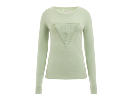 Camiseta GUESS (Mujer - Verde - XS)
