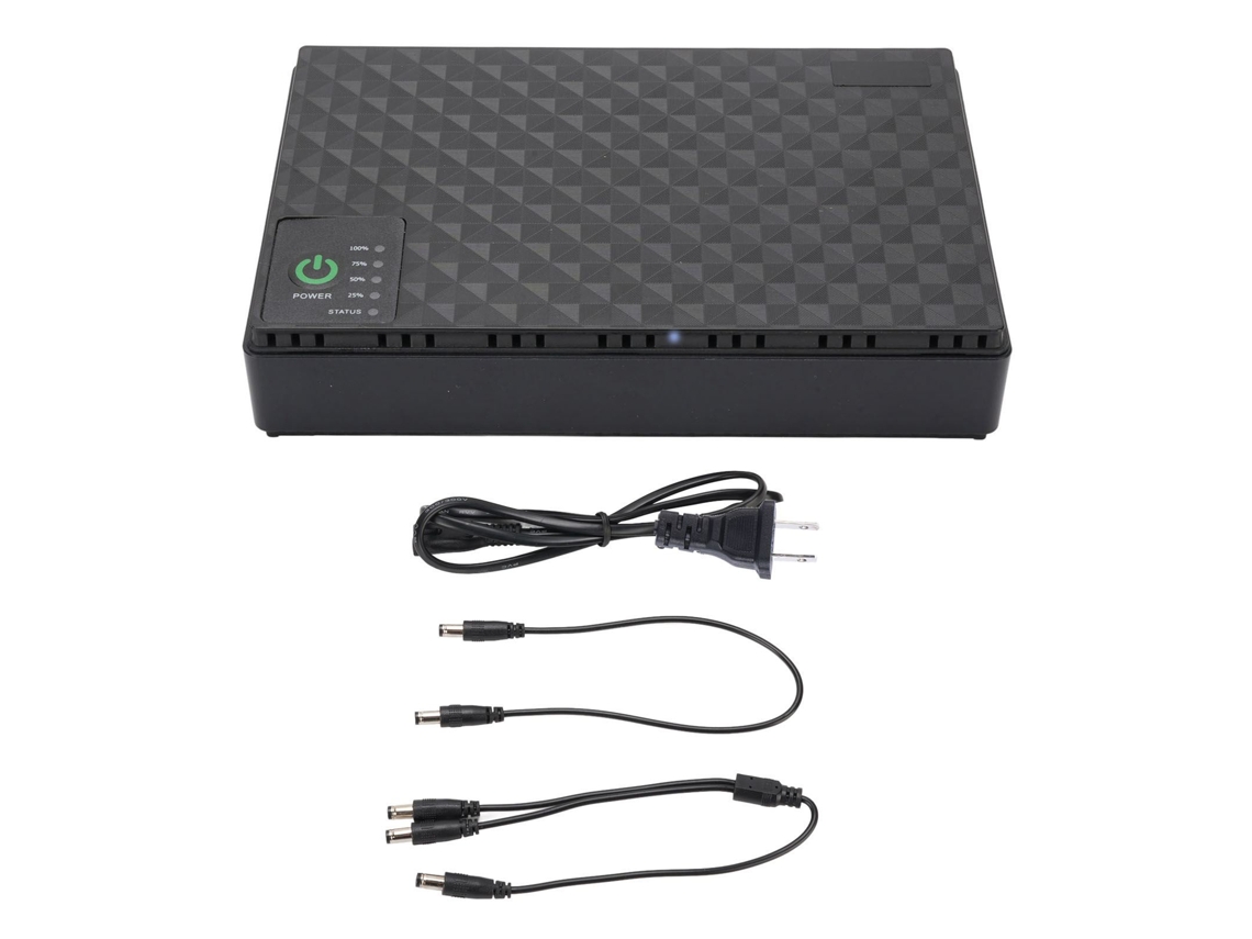 Ups Batería De Reserva 10400mah 5v 9v 12v 15v 24v Poe 18w Para Router Módem Us 85-265v