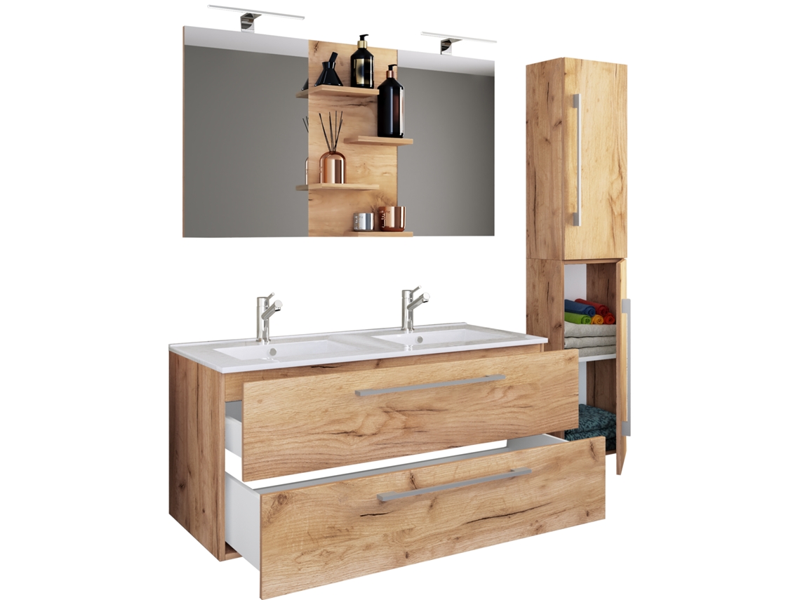 Mueble Lavabo Budasi Sp Vcm 4 Piezas