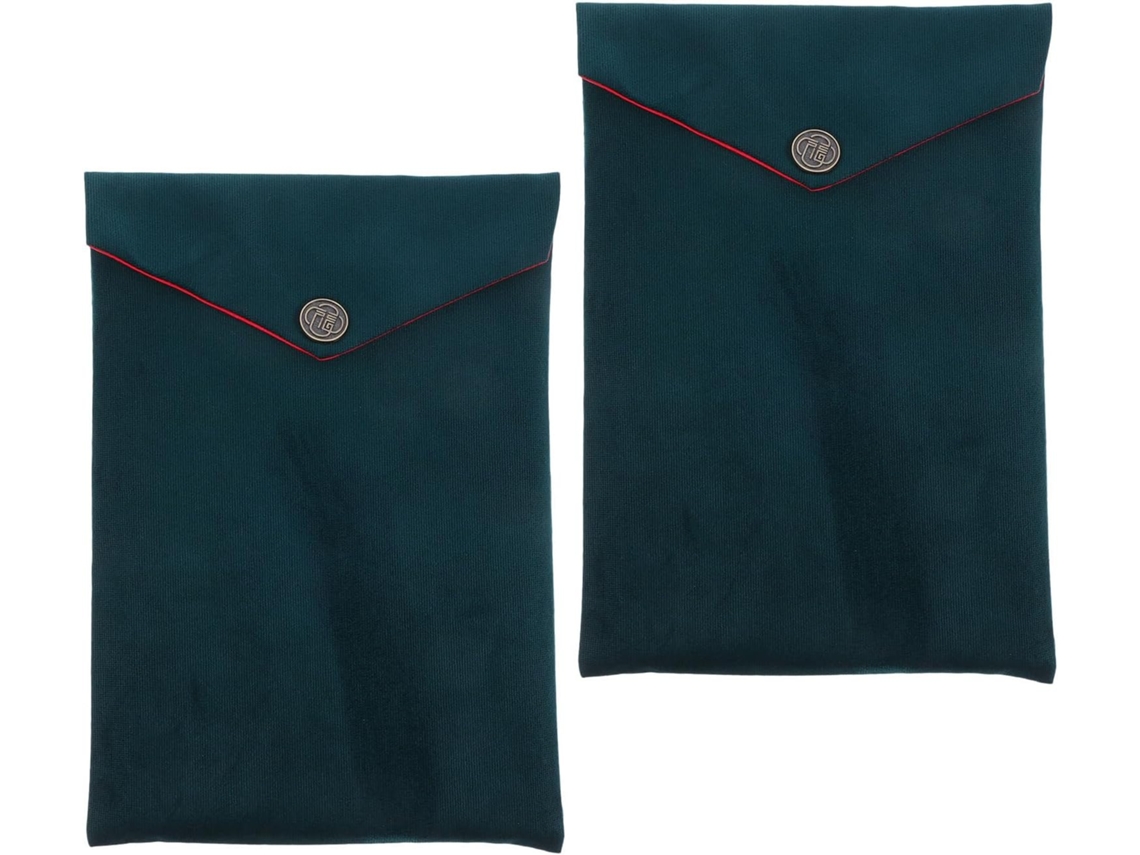 Besportble Juego De Terciopelo Suave Verde Oscuro Para Escribir Y Pana 35,00 X 24,50 X 1,00 Cm Pulgadas - M...