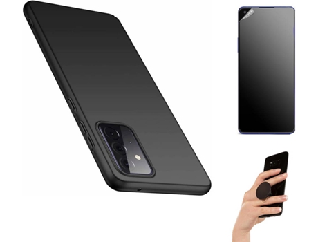 Carcasa y Protector de Pantalla Oppo Reno 6 5G Negro