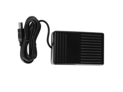 Pedal De Interruptor De Pé Usb Fotoelétrico Multifuncional Com Cabo De 2 Metros Para Computador