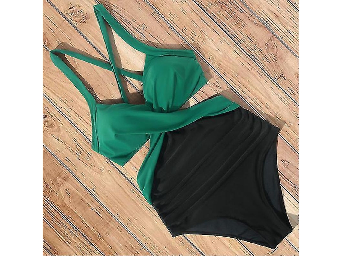 Traje De Baño Monokini De Una Pieza Para Mujer, Estilo Vintage, Adelgazante, Con Aberturas Y Control Abdominal, Modelo 2021, B4702