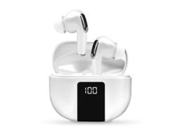 Auriculares Impermeables Sonido Perfecta YIZHOOD True Wireless Bluetooth Blanco