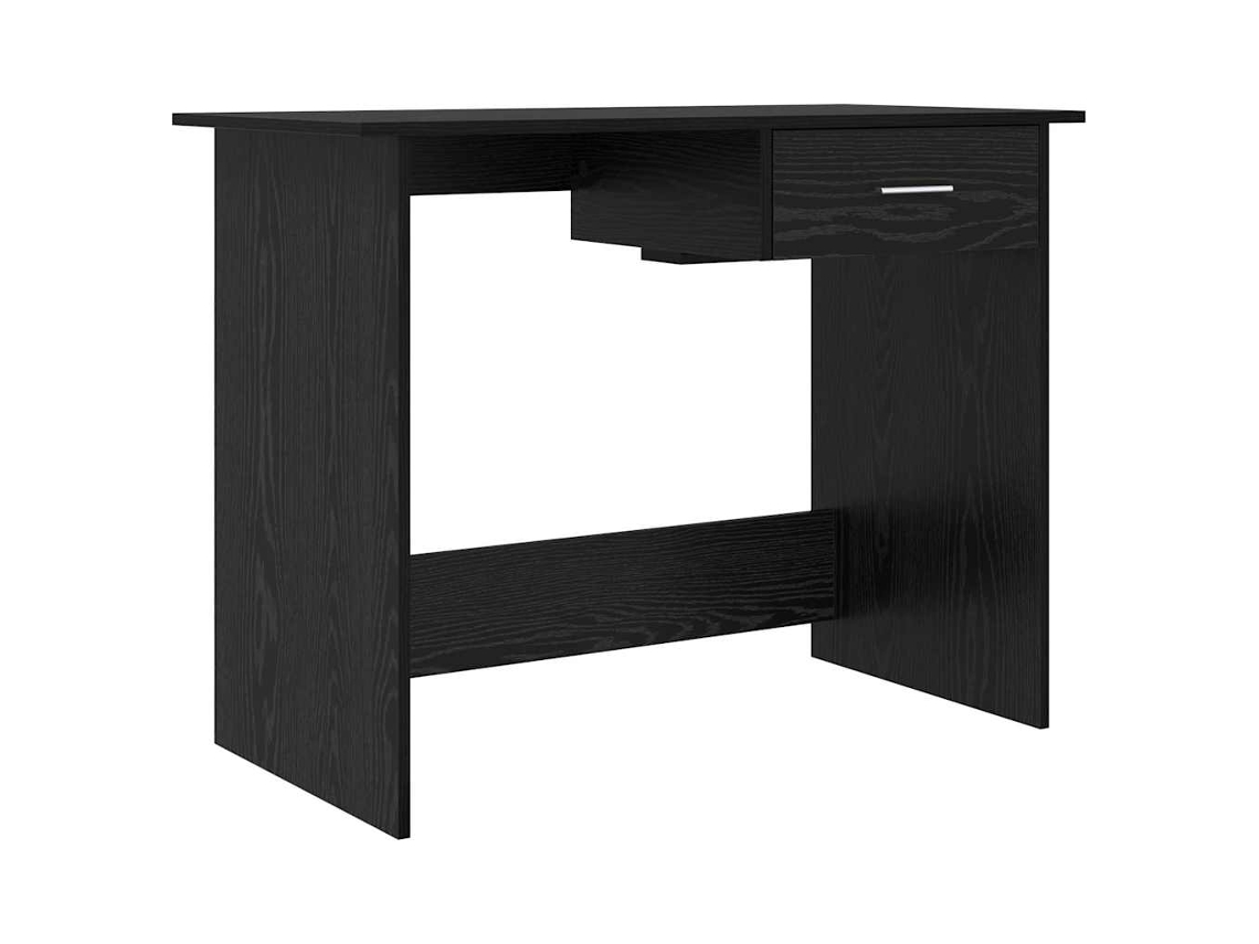 Maison Exclusive - Escritorio Roble Negro 100 X 50 X 76 Cm Madera De Ingeniería