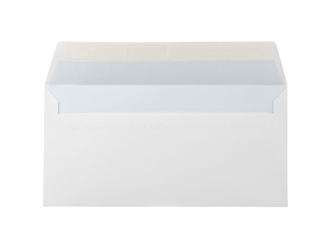 Sobre De Compensación Estadounidense Con Una Sola Sola Recta Para Abrir 110 X 220 Mm No 25 Unidades