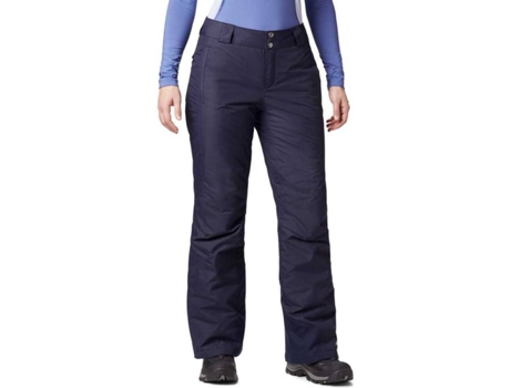 Pantalones para Mujer COLUMBIA Bugaboo Omni Heat Azul para Esquí (M)