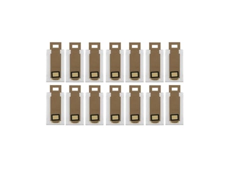 Acessórios de Aspirador 14 bolsas de polvo para S7 T7S Plus, bolsa de repuesto para bolsa de polvo