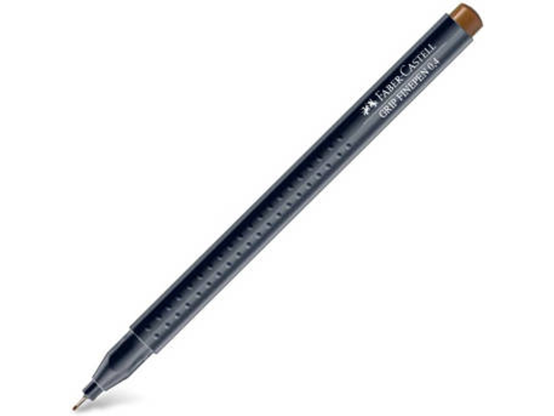 Marcador FABER-CASTELL Fino (Marrón Umbra - 0.4 mm)