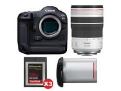 Canon Eos R3 + Rf 70-200mm F/4 L Is Usm + 3 Sandisk 128gb Extreme Pro Cfexpress Type B + Canon Lp-e19 + Ebook “20 Consejos Para Fotos Que Impactan”