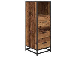 Maison Exclusive - Juego De Muebles De Baño Madera Vieja 35 X 37,5 X 100 Cm