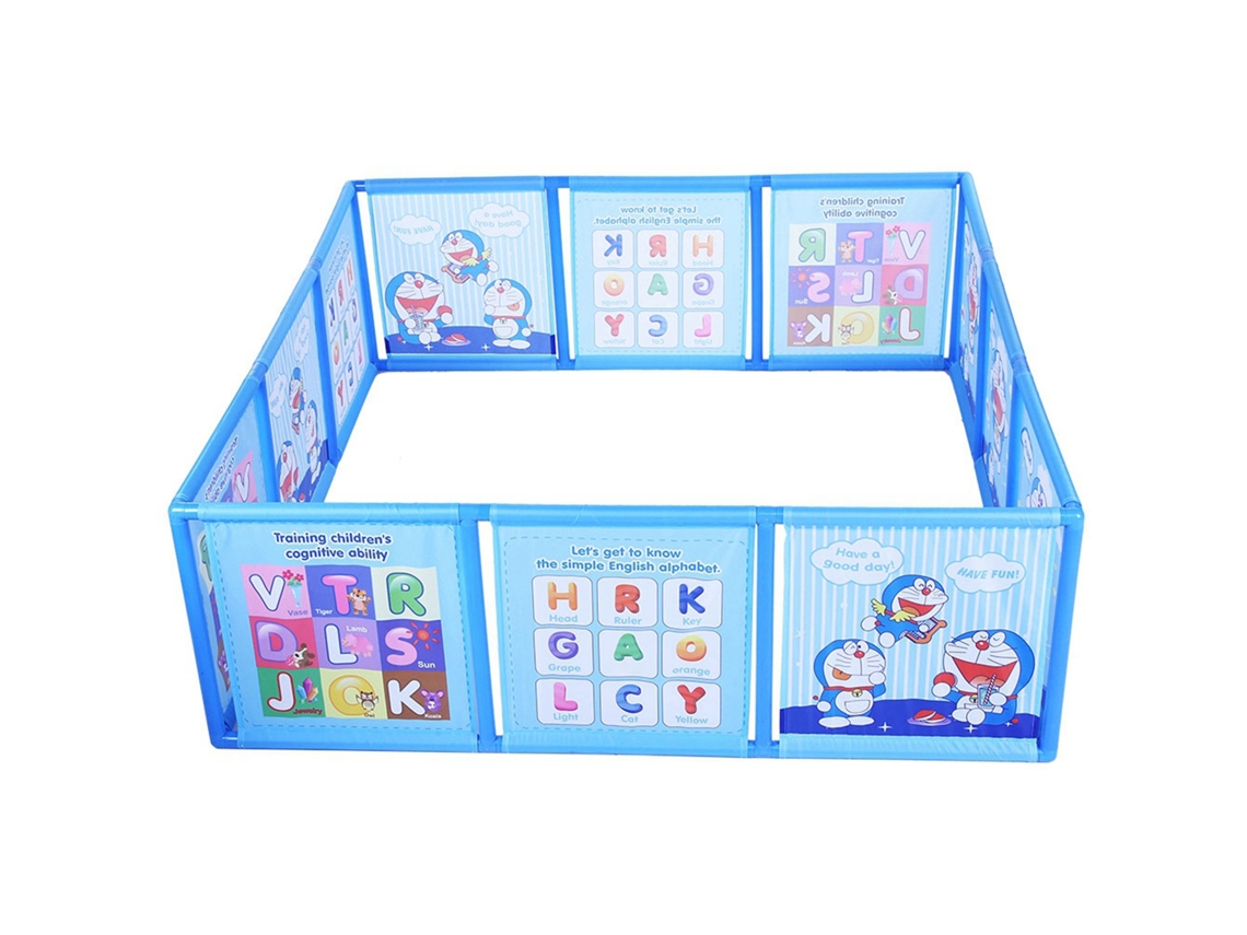 Enceinte De Eu Bébé Infant Sécurité Intérieure En Pe Sans Métal 120x120cm Bleu