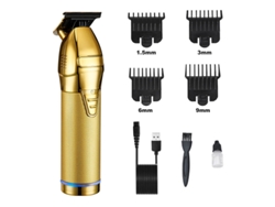 Corta Máquina Cabelo Recarregavel S9 Henten Home Dorado