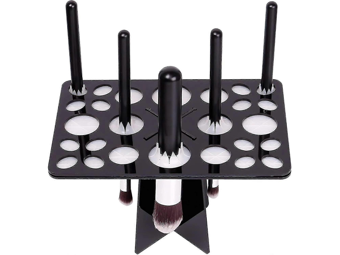 Organizador plegable para brochas de maquillaje Rosewell, soporte para brochas, escurridor portátil, brochas de maquillaje