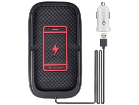Cargador Fast Auto Sem Pad para iPhone 11 Pro Max/Se/12 Pro Max/12 Pro/12/XR/12 Mini YIZHOOD Seda Negro