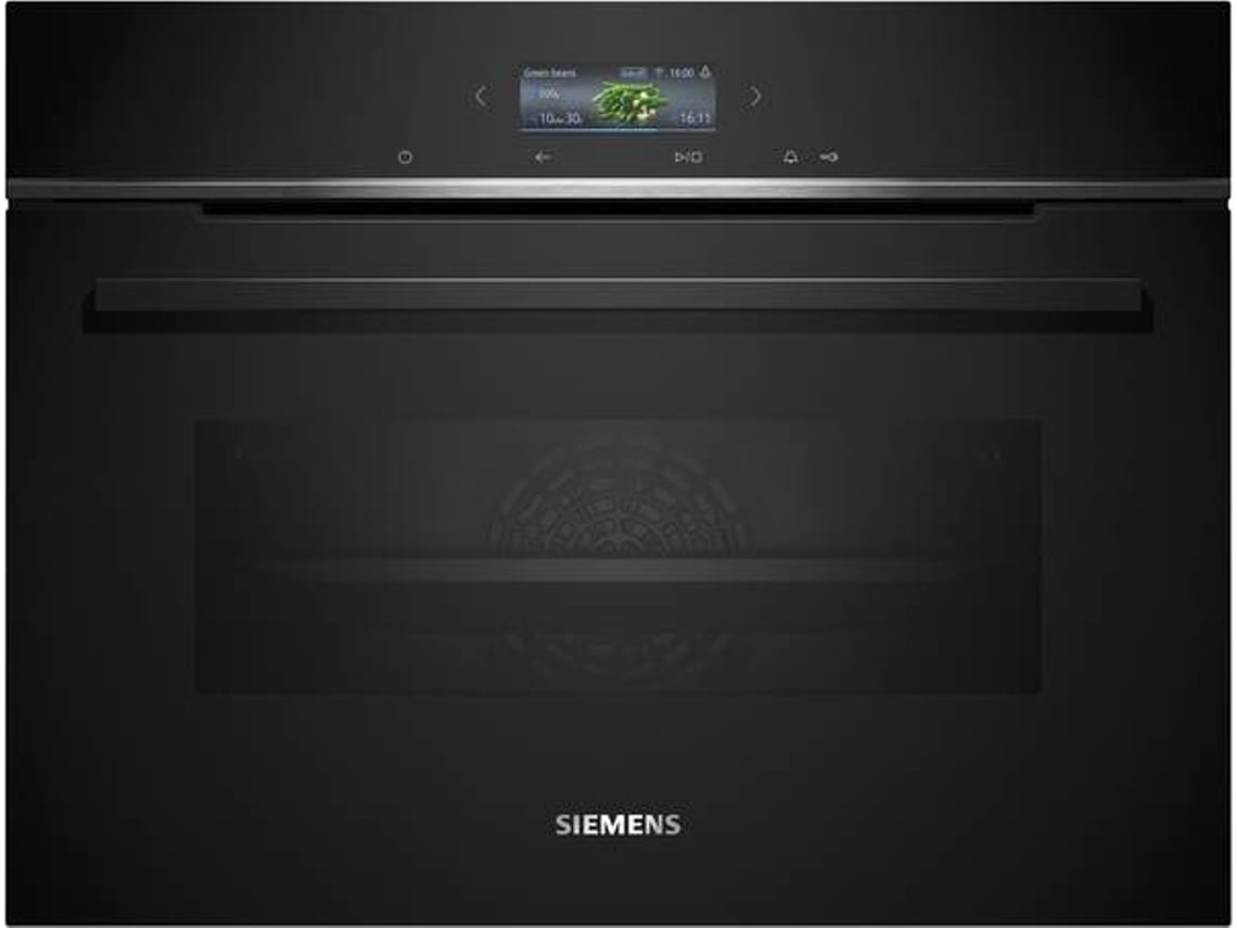 Horno Compacto SIEMENS CB734G1B1 (47 L - Hidrolítico - 60 cm - Negro)