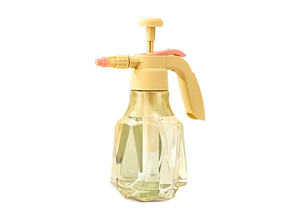 Pulverizador A Presión De Gran Capacidad De 1,5 L Para Regar Plantas De Jardín - Amarillo