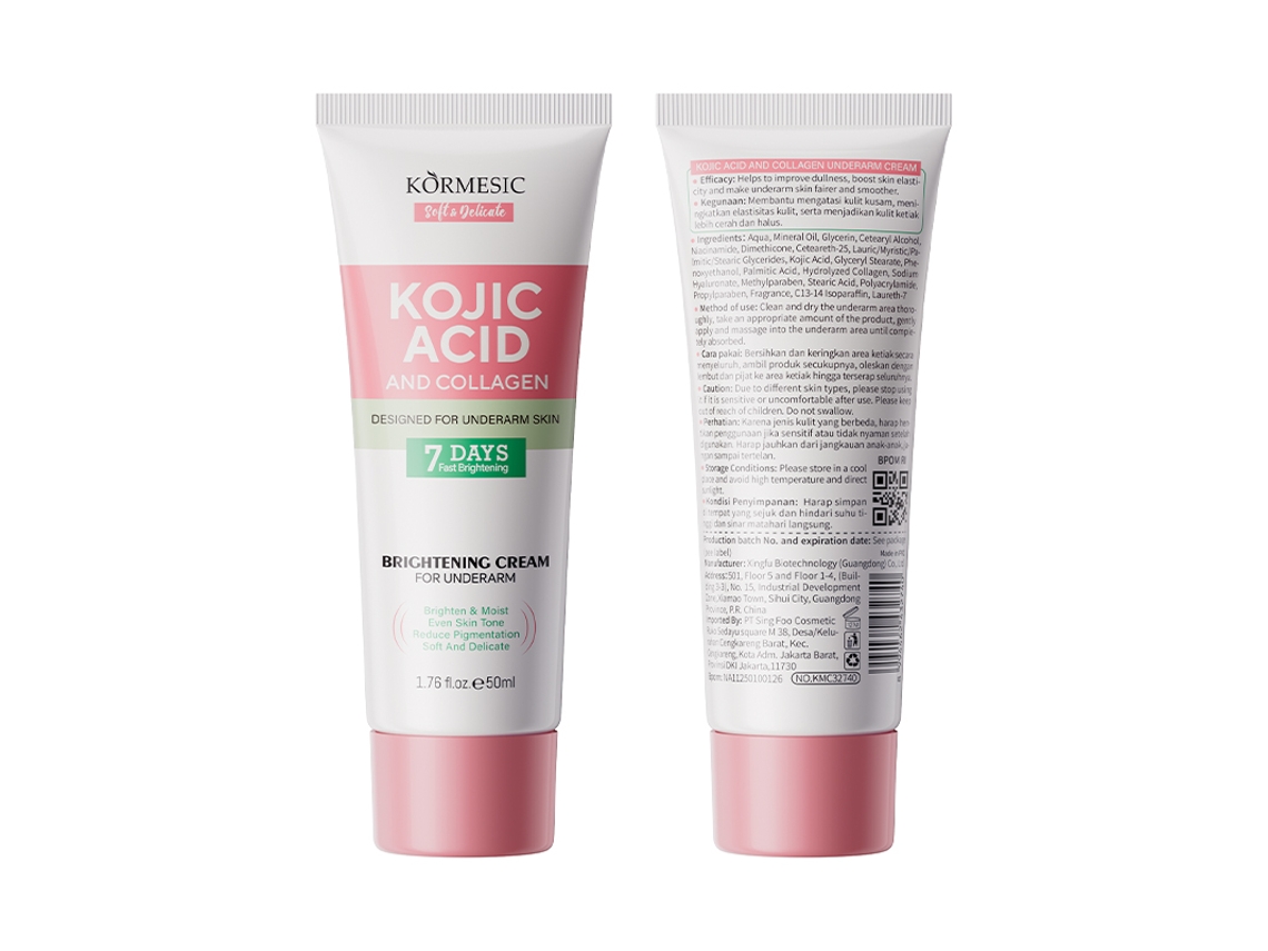 Crema para axilas con ácido kójico y colágeno 50 ml