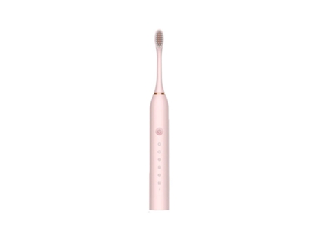 Nova Cepillo de Dientes Eléctrico Sonic Vibrating 6-Speed Adultos Uso Doméstico Recargable Por Usb Modelo Branco À Prova de Água