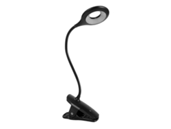 Lámpara de lectura con clip, recargable por USB, 5 colores C16
