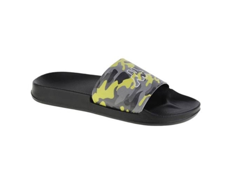 Chanclas KAPPA Fantastic Ca Unisexo (Gris, Amarillo, Negro - Material Sintético -40)