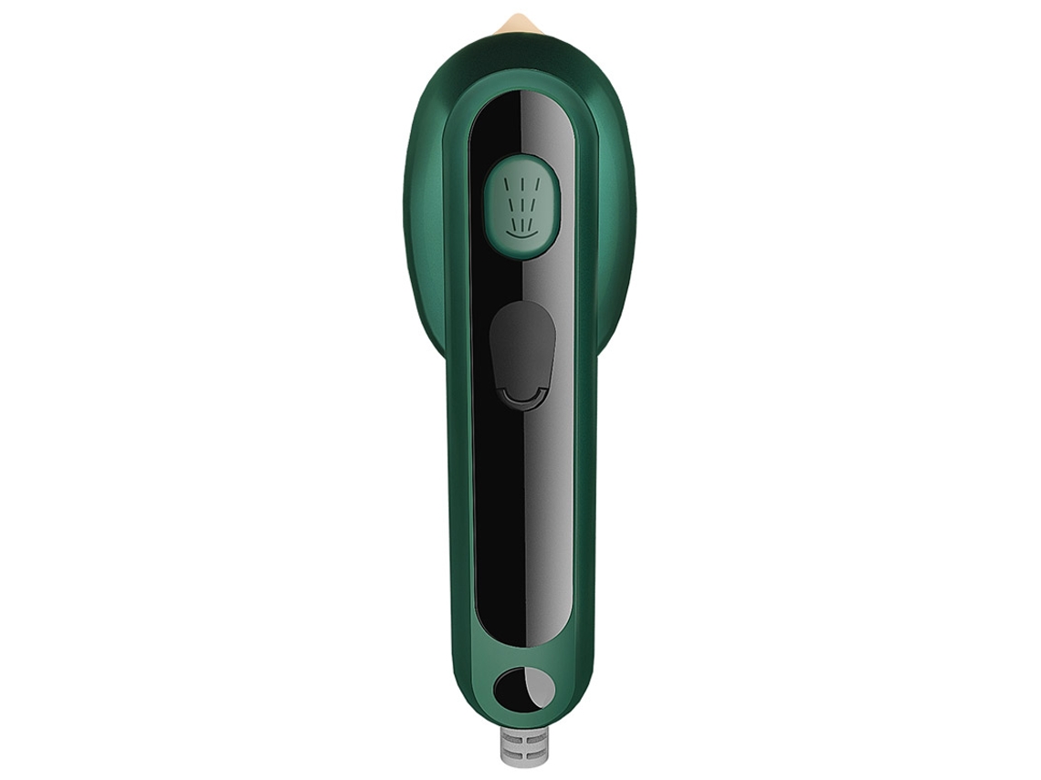 Plancha de vapor de viaje plegable portátil, modelo B, verde, estándar europeo.