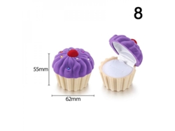 Caja De Joyería De Terciopelo Para Anillos Collares Pendientes Regalo Lujo Elegante 8