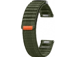 Pulsera SAMSUNG Galaxy Watch 7 de Tela (M/L - Verde Oscuro)