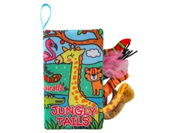Libro de lienzo para bebés | Juego educativo con pegamento en forma de animal (jirafa) Czhhmart