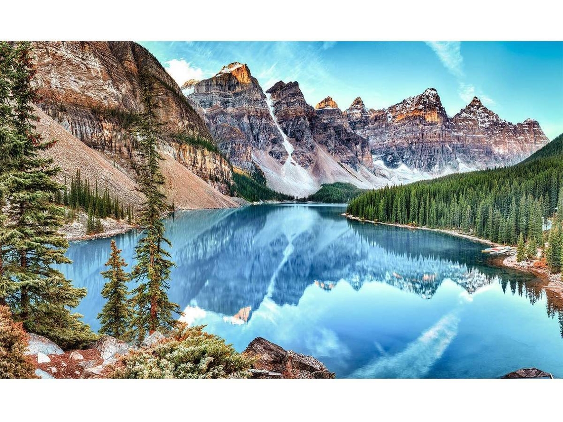 Cuadro OEDIM Lago Moraine (Multicolor - 75x60cm - Metacrilato)