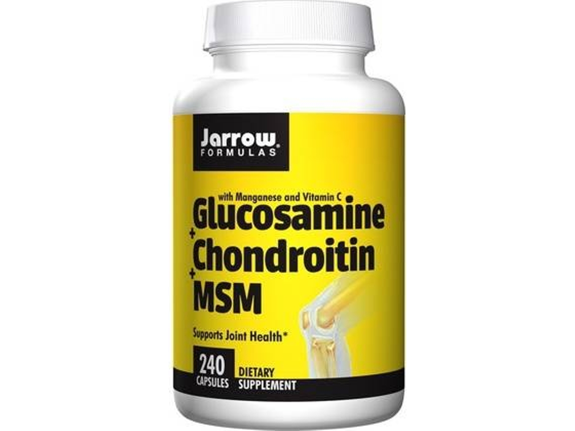 Complemento Alimentar JARROW FORMULAS Glucosamina (240 cápsulas)