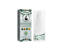 Spray perianal calmante con hierbas para un alivio rápido.