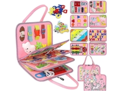 Tablero De Aprendizaje De Fieltro Para La Educación Infantil Toy Shuttle Monterey Tablero De Actividades Prácticas
