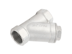 Colador En Y De Acero Inoxidable 304 De 3/4" Dn20 De Doble Malla Para Agua, Aceite Y Gas.