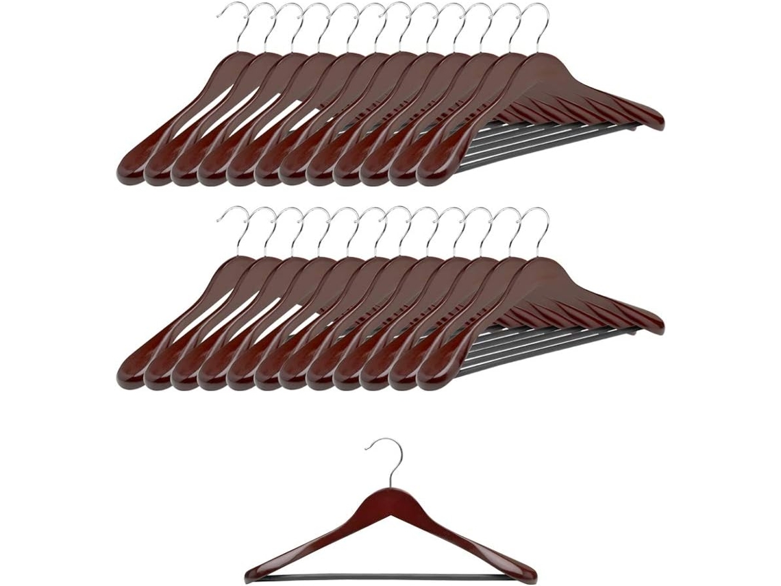 PERCHA CAOBA 20 UNIDADES COM-FORT HOUSE