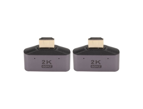 HURRISE Adaptador de interfaz multimedia HD macho a doble hembra Interfaz multimedia HD 1 a 2 adaptador macho a doble
