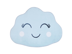 Alfombra para niños BELIANI Cumulus de Poliéster Azul 90x120