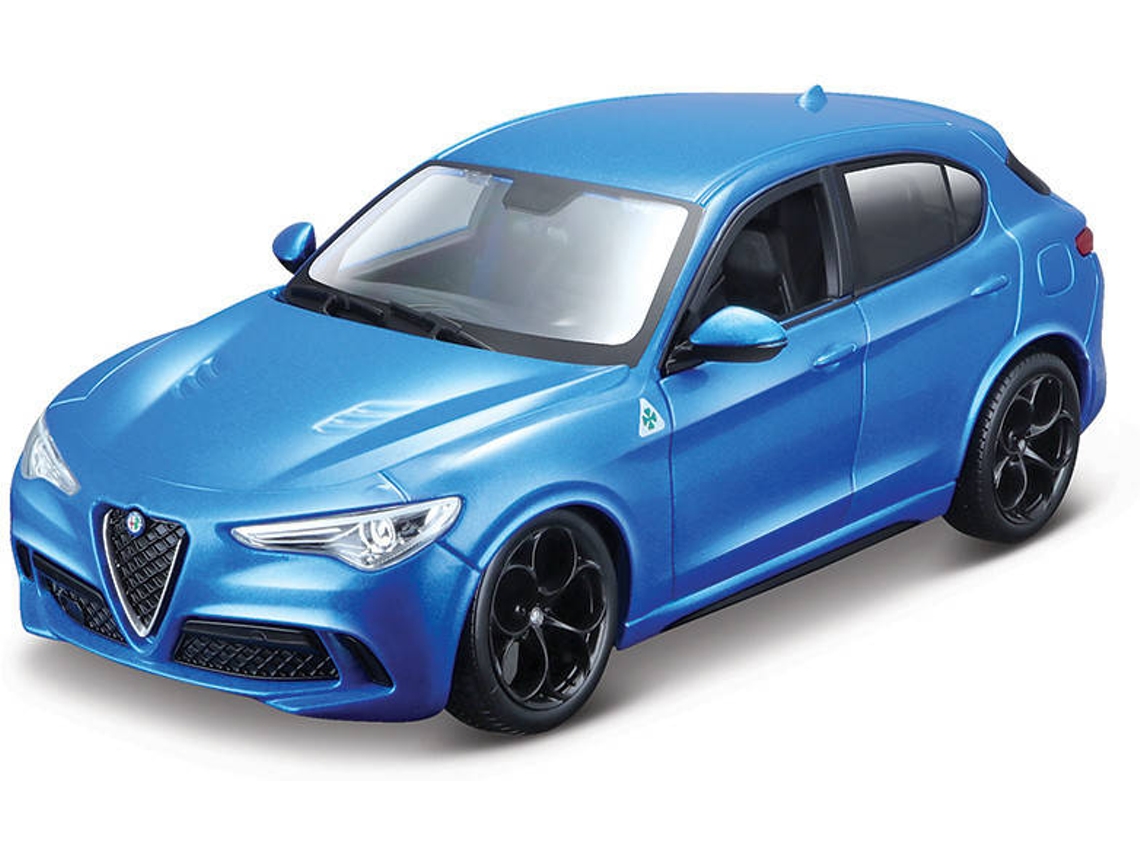 Coche Coleccionable BURAGO Alfa Romeo Stelvio 1/24 (Edad Mínima: 8)