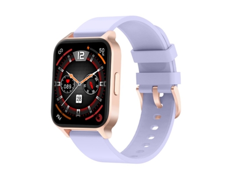 Smartwatch Con Carga Magnética Impermeable Multifuncional Bluetooth Compatible Púrpura