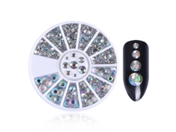 Acessórios para Unhas Decoradas com Strass, Cristais e Aplicações de Strass. MDUG