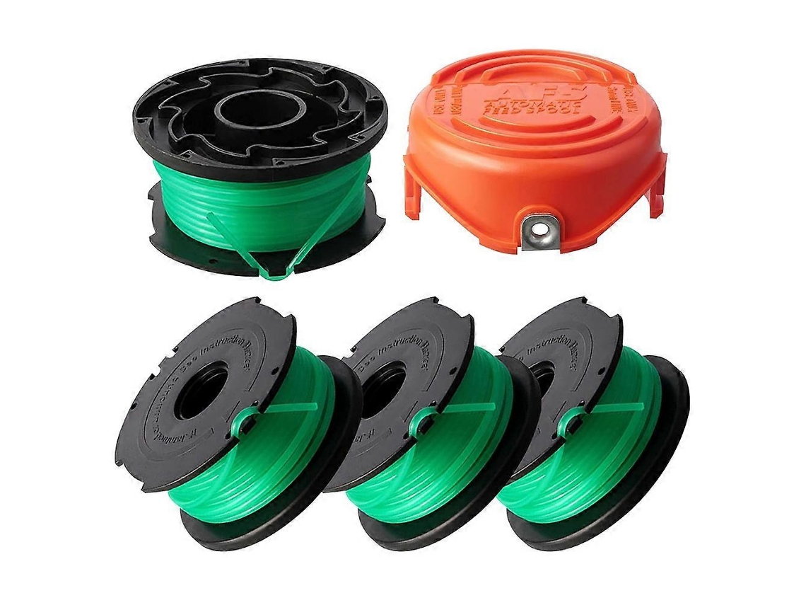1 Tapa De Carrete 4 Carrete De Repuesto Para Cortacésped Black Decker Gh3000 Gh3000r Lst540 Lst540b
