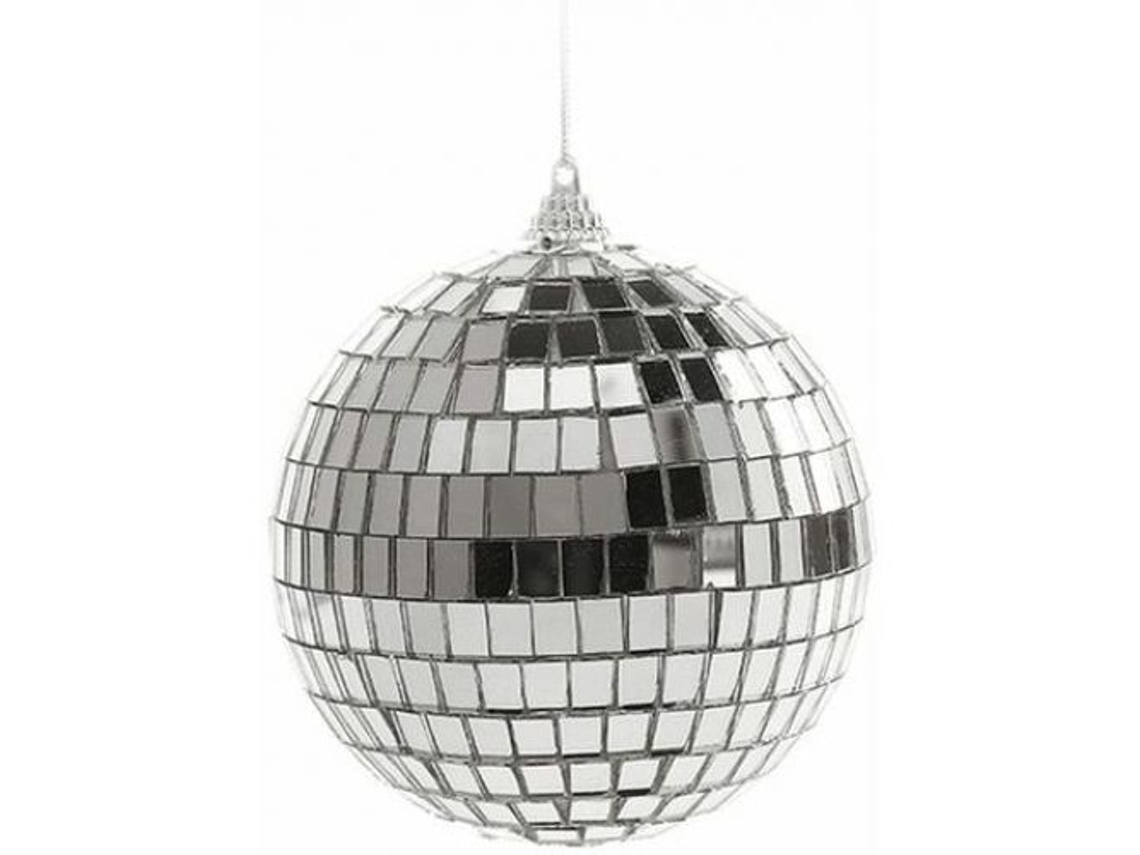 Decoración para fiesta de discoteca, bola de discoteca con espejo y reflejos de luz brillantes que realza cualquier espacio, bola colgante con diseño moderno para fiesta.