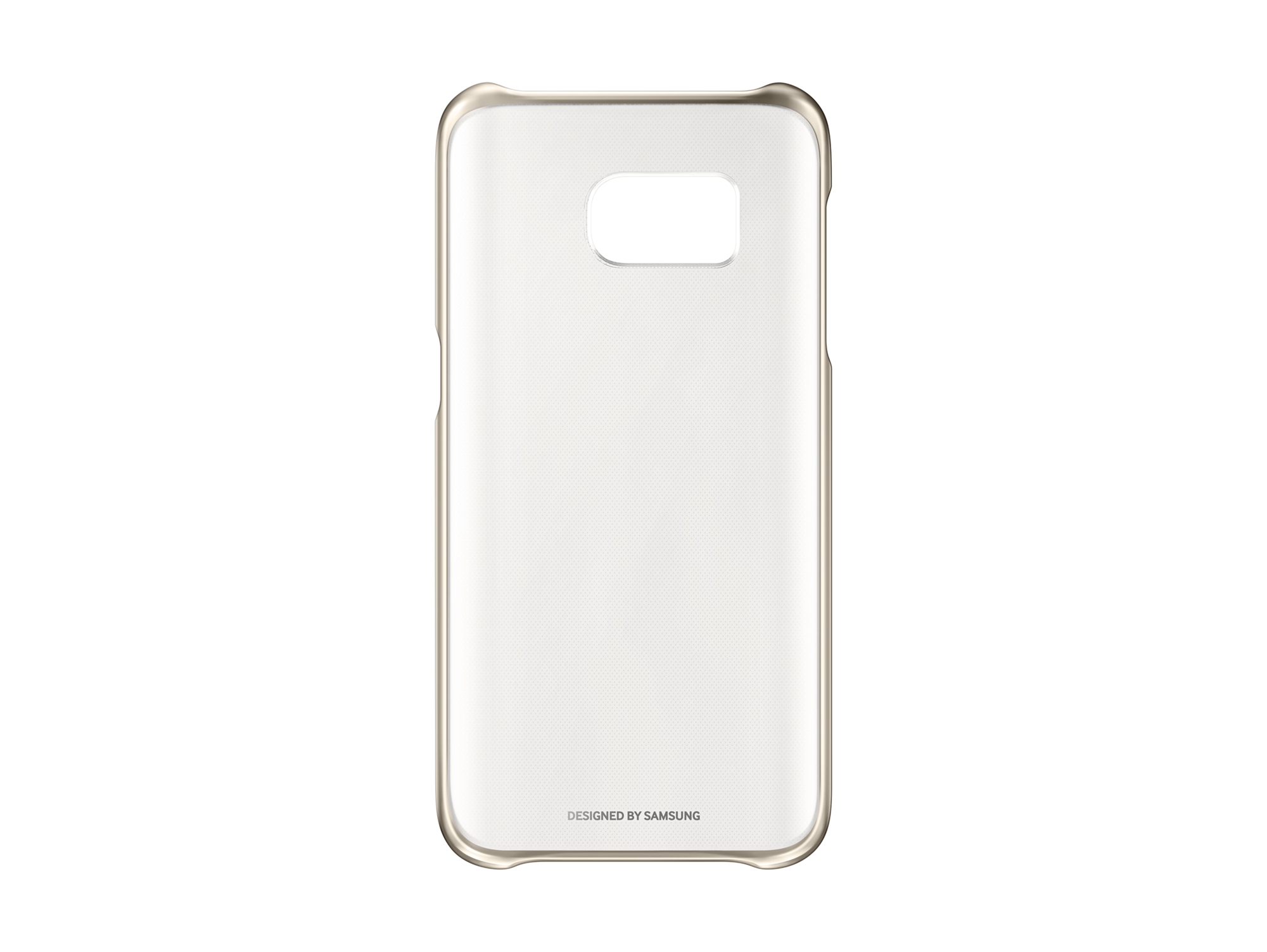 Carcasa Galaxy S7 Clear Dorado