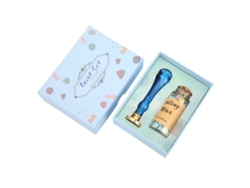 Juego De Sellos De Cera Con Patrón Claro Antirroto Embalaje Exquisito Para Sobres Tarjetas De Invitación Decoración Azul