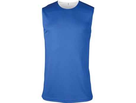 Camiseta de Hombre para Fitness PROACT Sin Mangas Azul (3XL)